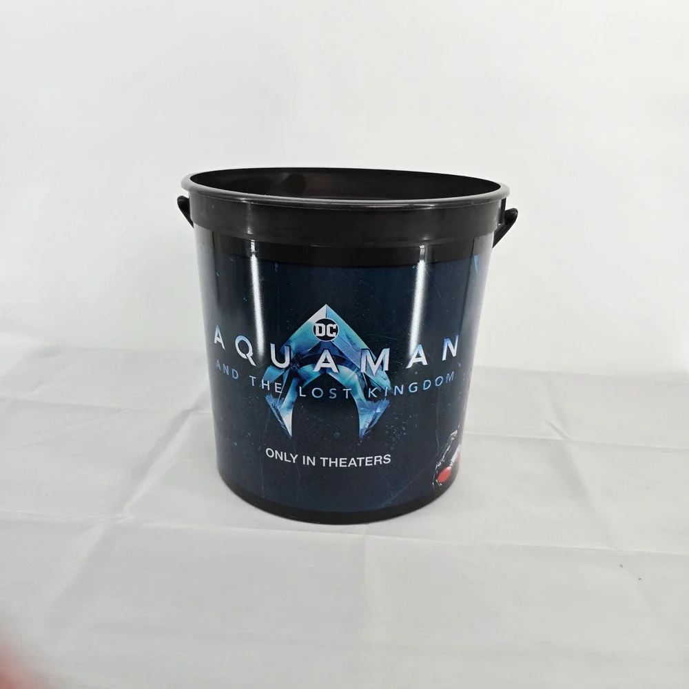 DC‎ Aquaman and the Lost Kingdom Popcorn Bucket Movie Theater Collectible Tub